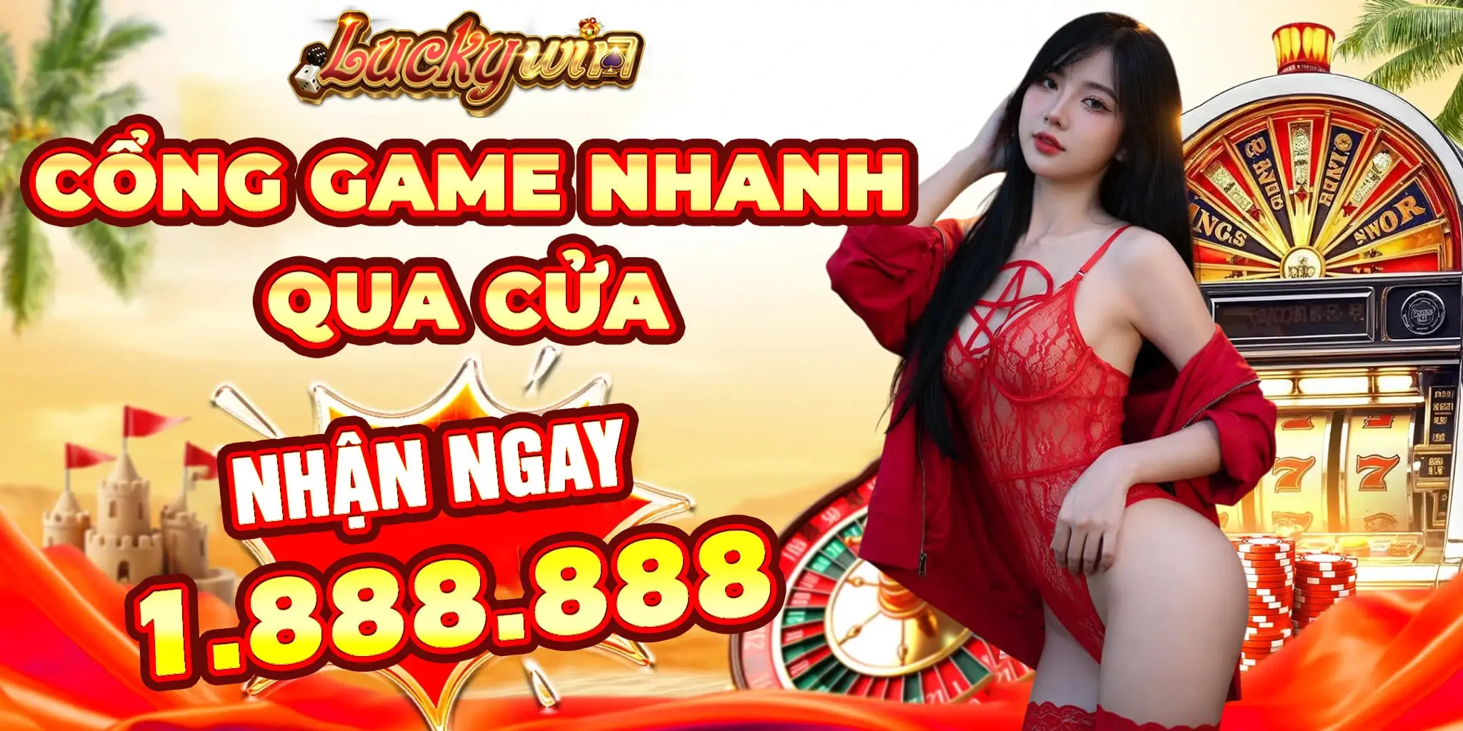 Luckywin - qua cửa nhanh nhận 1.888.888